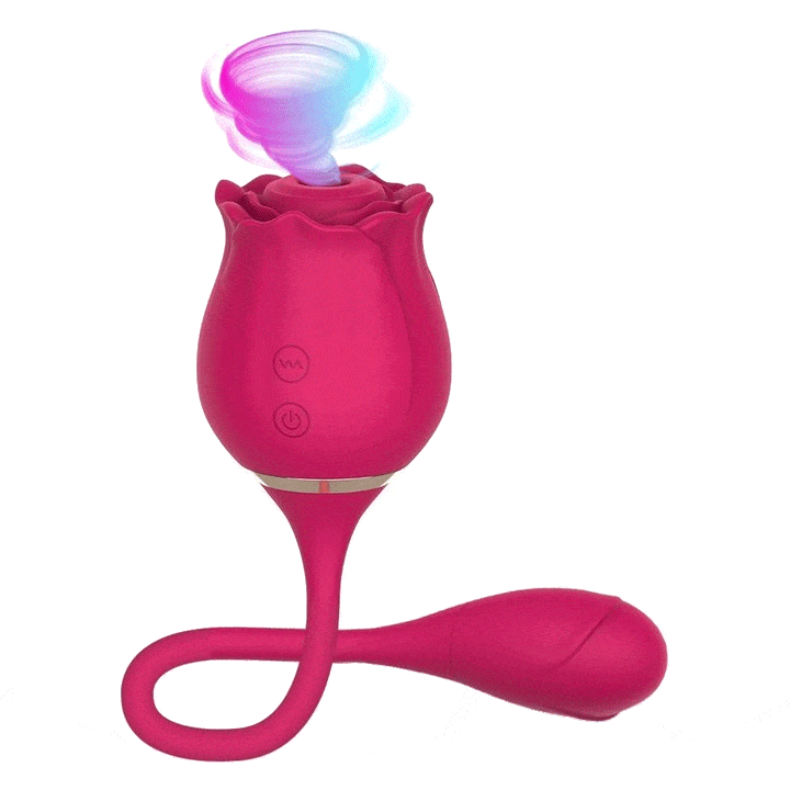 Hapmen - Rose Vibrators Sucker Oral Vagina Sucking Vibrator