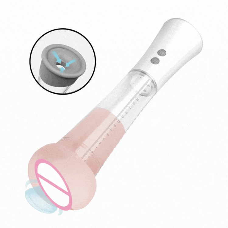 Hapmen - Male Masturbation Cup Penis Extender Vacuum Pump