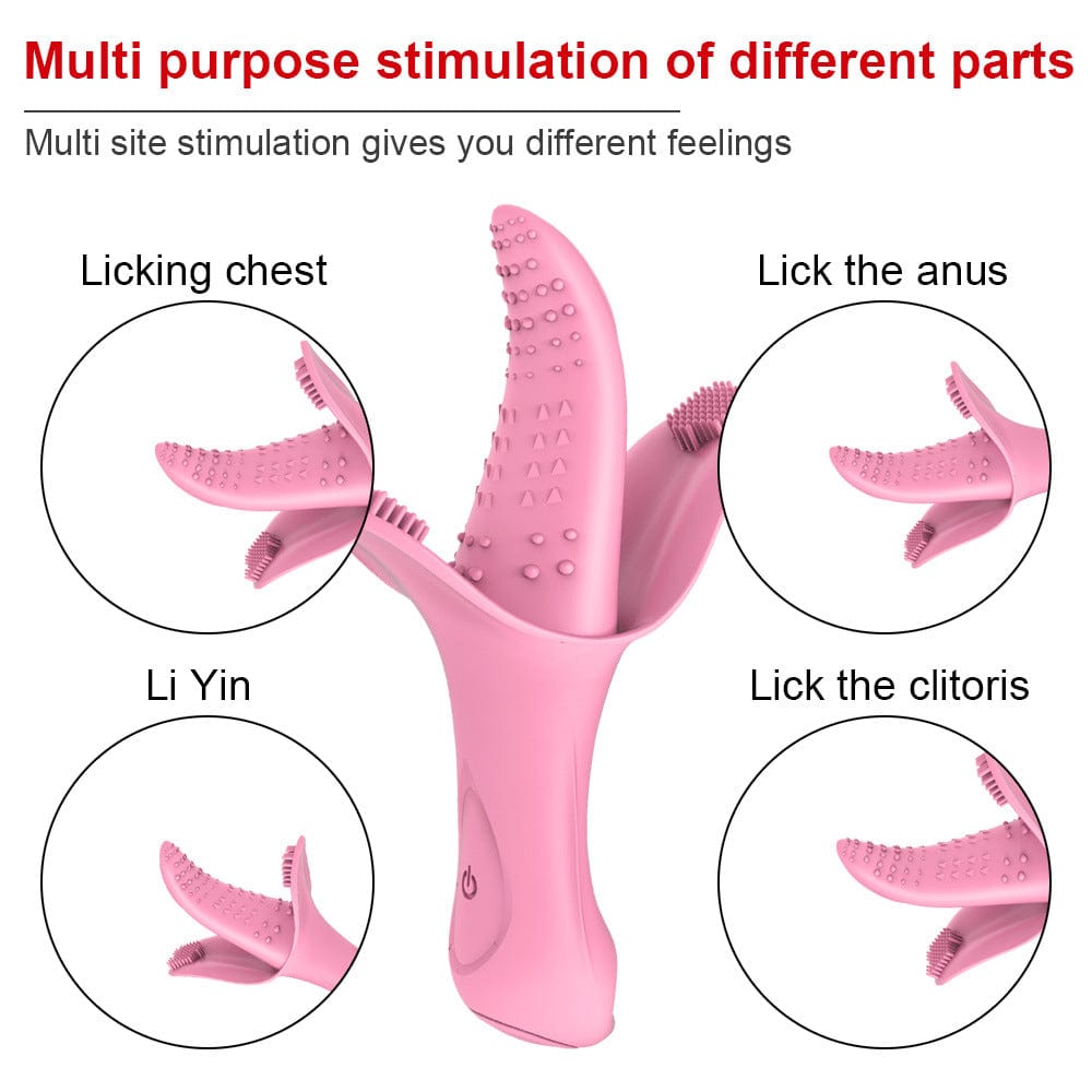Hapmen - Silicone Tongue Vibrator