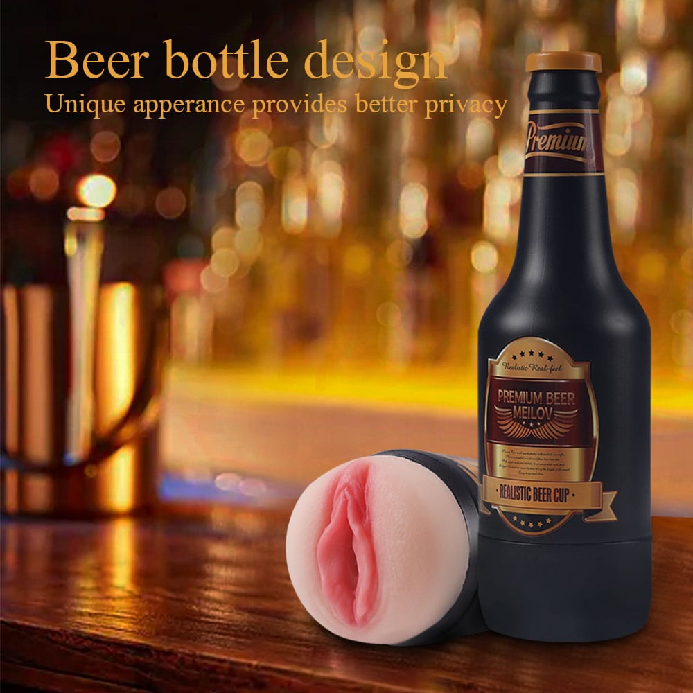 Hapmen - Male Masturbator Erotic Toy Portable Beer Bottle