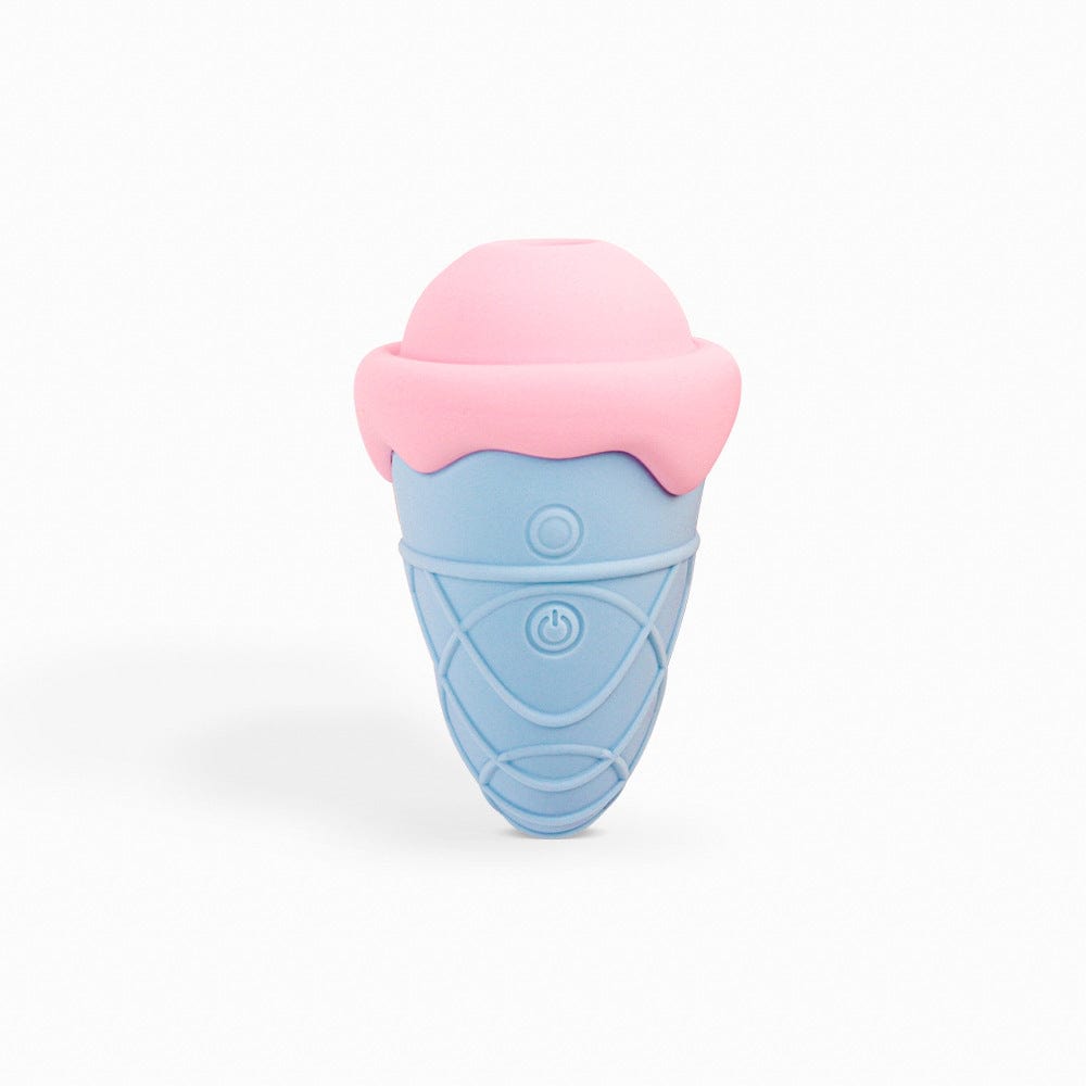Hapmen - Cone 10-Frequency Sucking Erotic Vibrator For Women