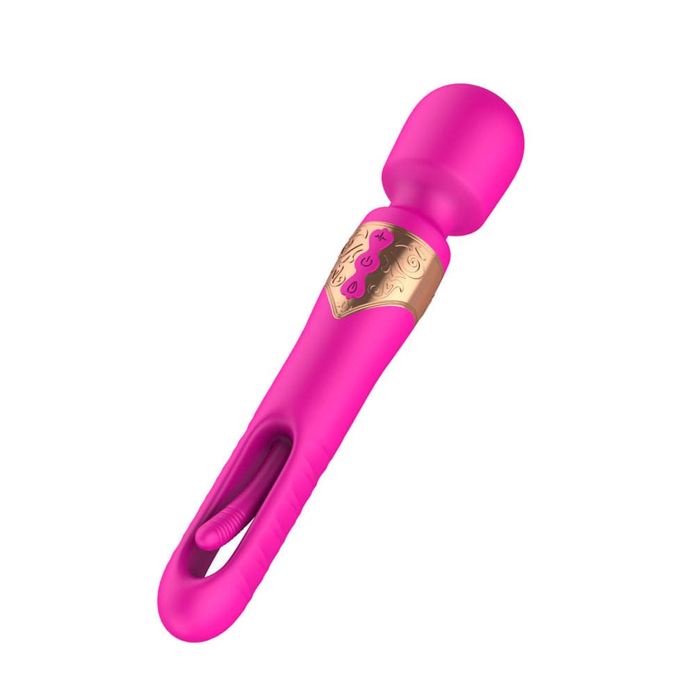 Hapmen - 3 In 1 Hollow Slapping Wand Vibrator
