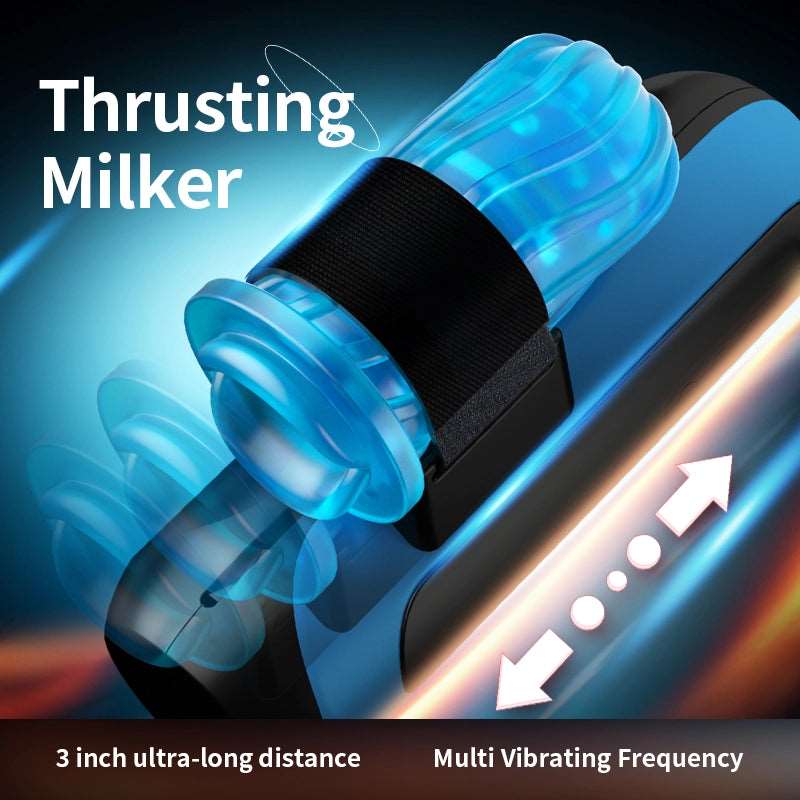 Hapmen - Auto Thrusting Vibrating Stroker Male Masturbator