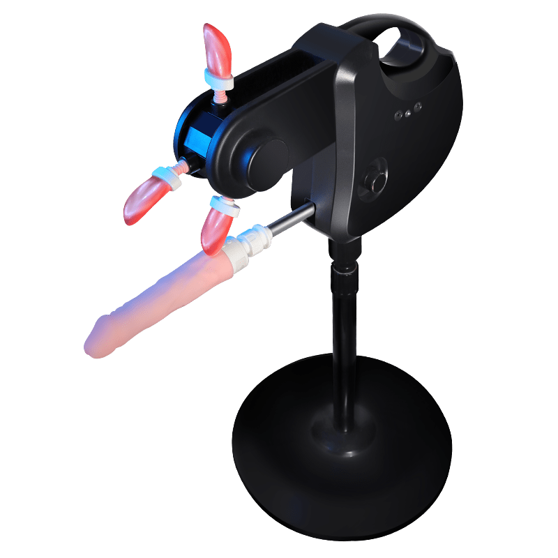 Hapmen - FlexiGlide Thrusting Vibrator Dildo Tongue Rotating G Spot Vibrator
