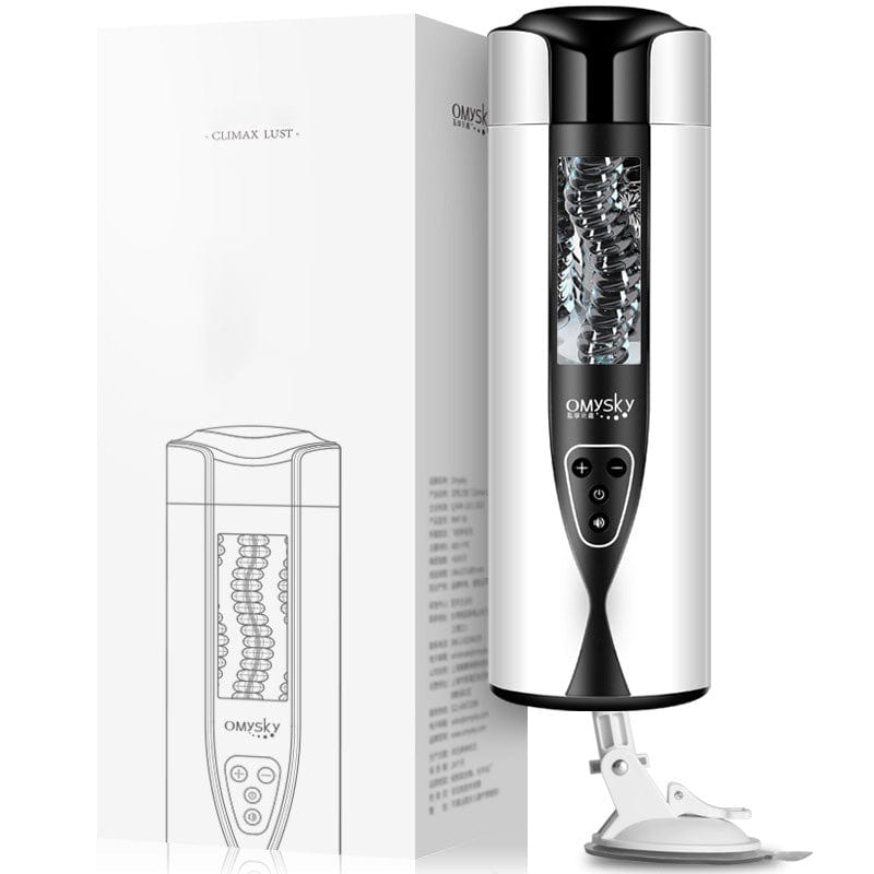 Hapmen - Lava Lamp Automatic MaleMasturbator Suction Cup