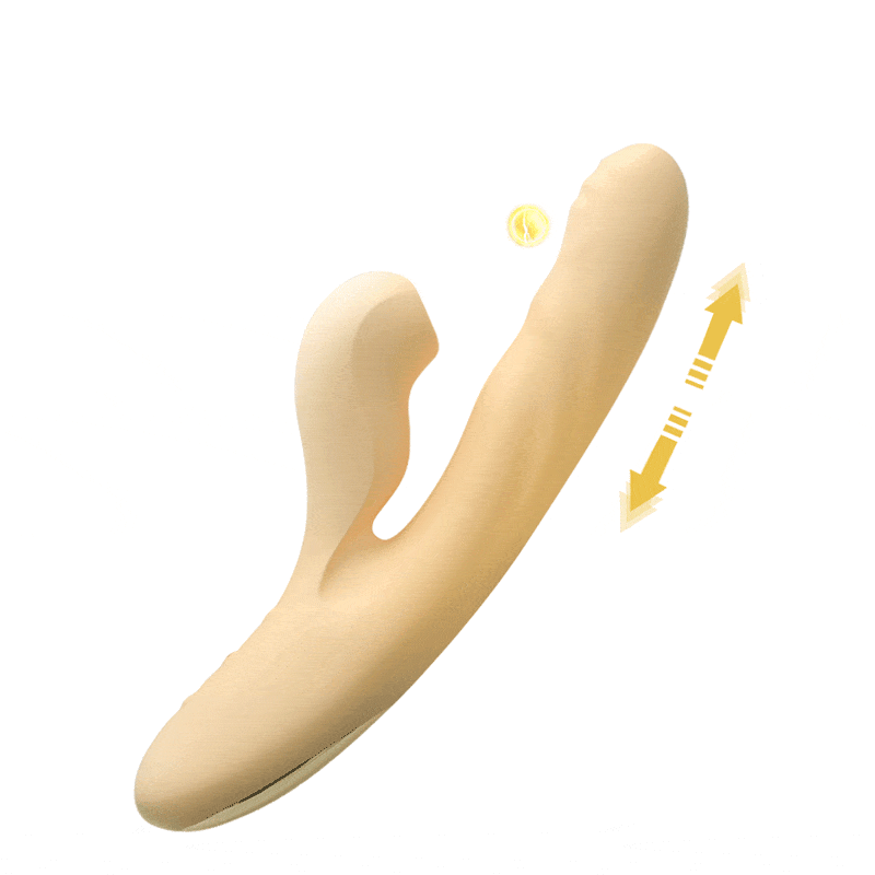 Hapmen - 7-Speed Suction 10-Speed Telescopic Automatic Heating Female Masturbator