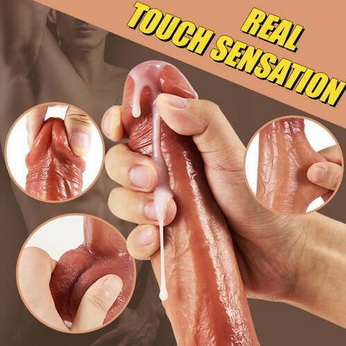 6.3‘’ Hapmen - 9 Vibrating 3 Thrusting &amp; Swing Intelligent Heating Realistic Dildo Vibrator