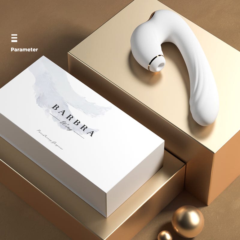 Hapmen - 7-Frequency Vibration 3-Frequency Suction Multi-Function Vibrating wand