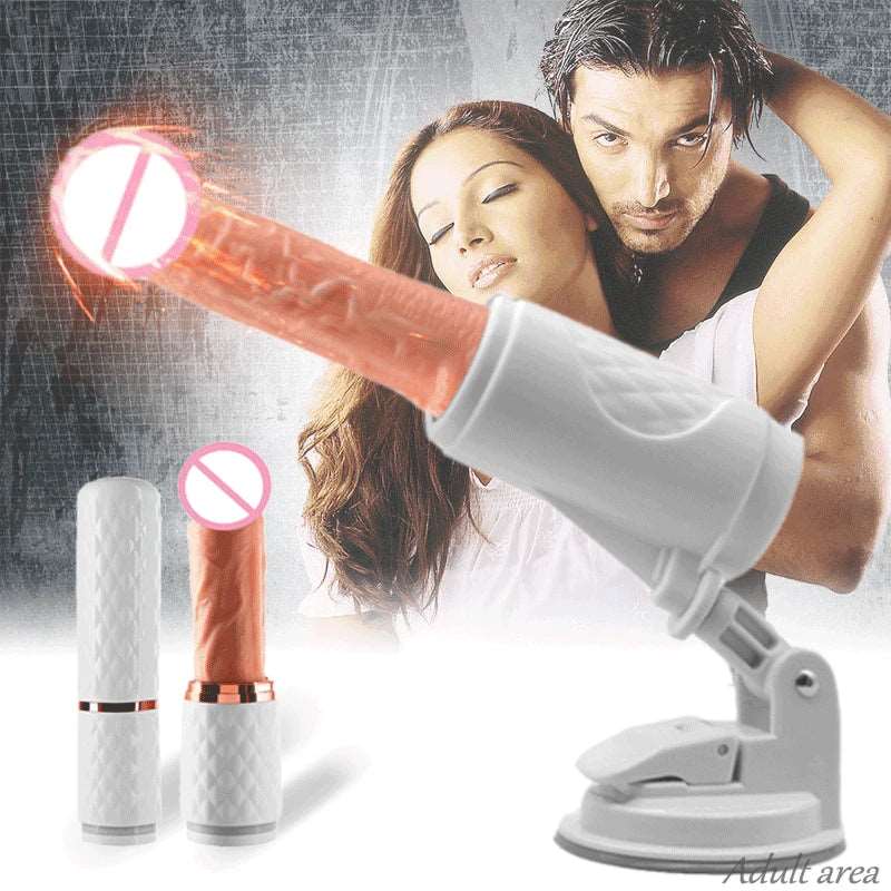 Hapmen - Automatic Telescopic Gun Women Vibrating Sex Machine