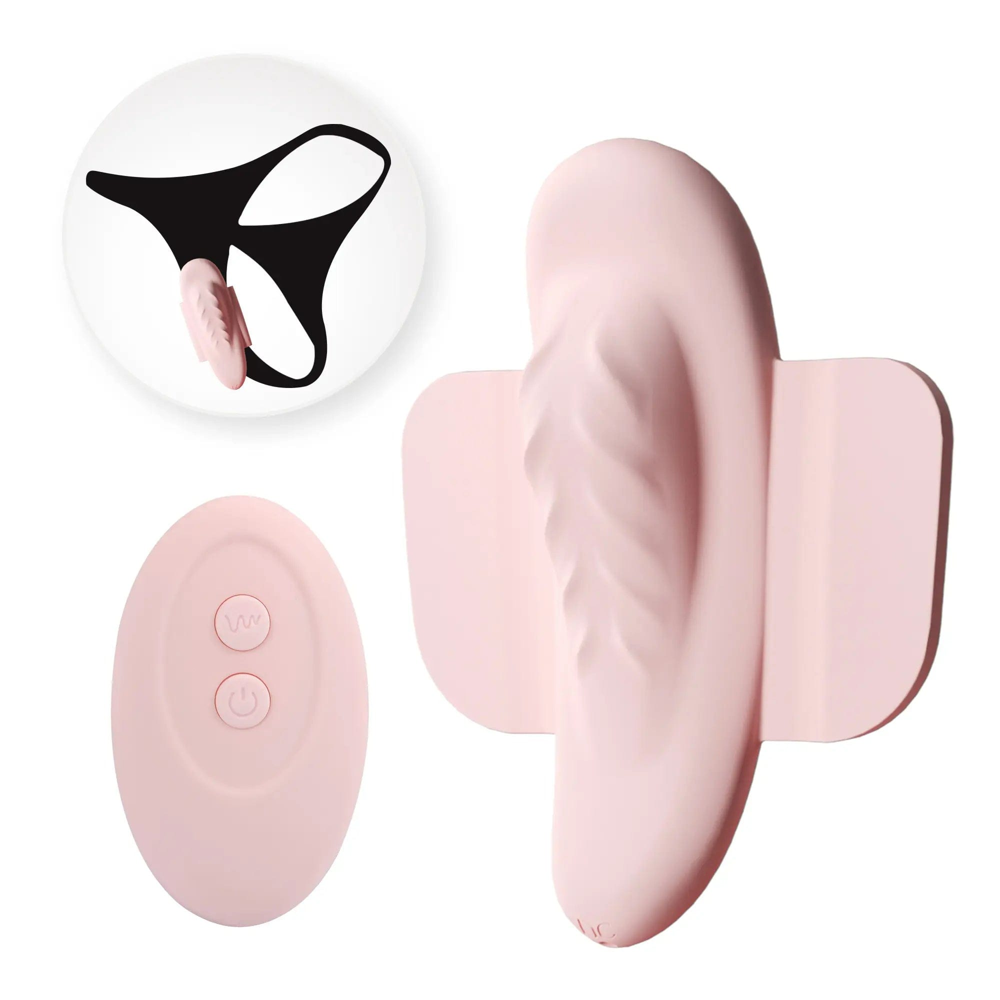 Hapmen Remote Control Invisible C String Vibrating Panties Clitoral G Spot Stimulator