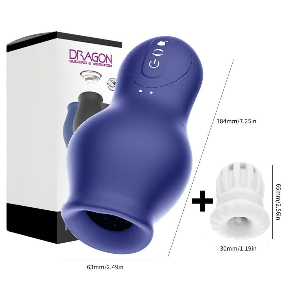 Hapmen - Dragon Suction Trainer Sucking Vibration Male Masturbator
