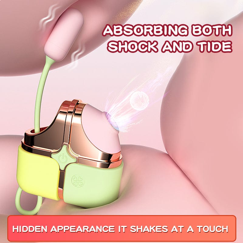 Hapmen - Exquisite Box 2-in-1 Clit Sucker With Bullet Vibrator