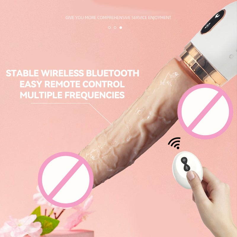 Hapmen - Small Dildo Machine Suction Cup Vibrant Toys with Remote Control