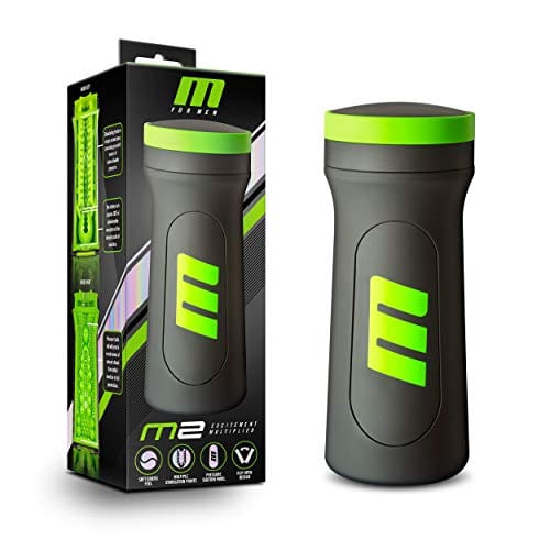 Hapmen - M for Men M2 Masturbator Cup - Multiple Pleasure Chambers for Powerful Sensations During Penetration