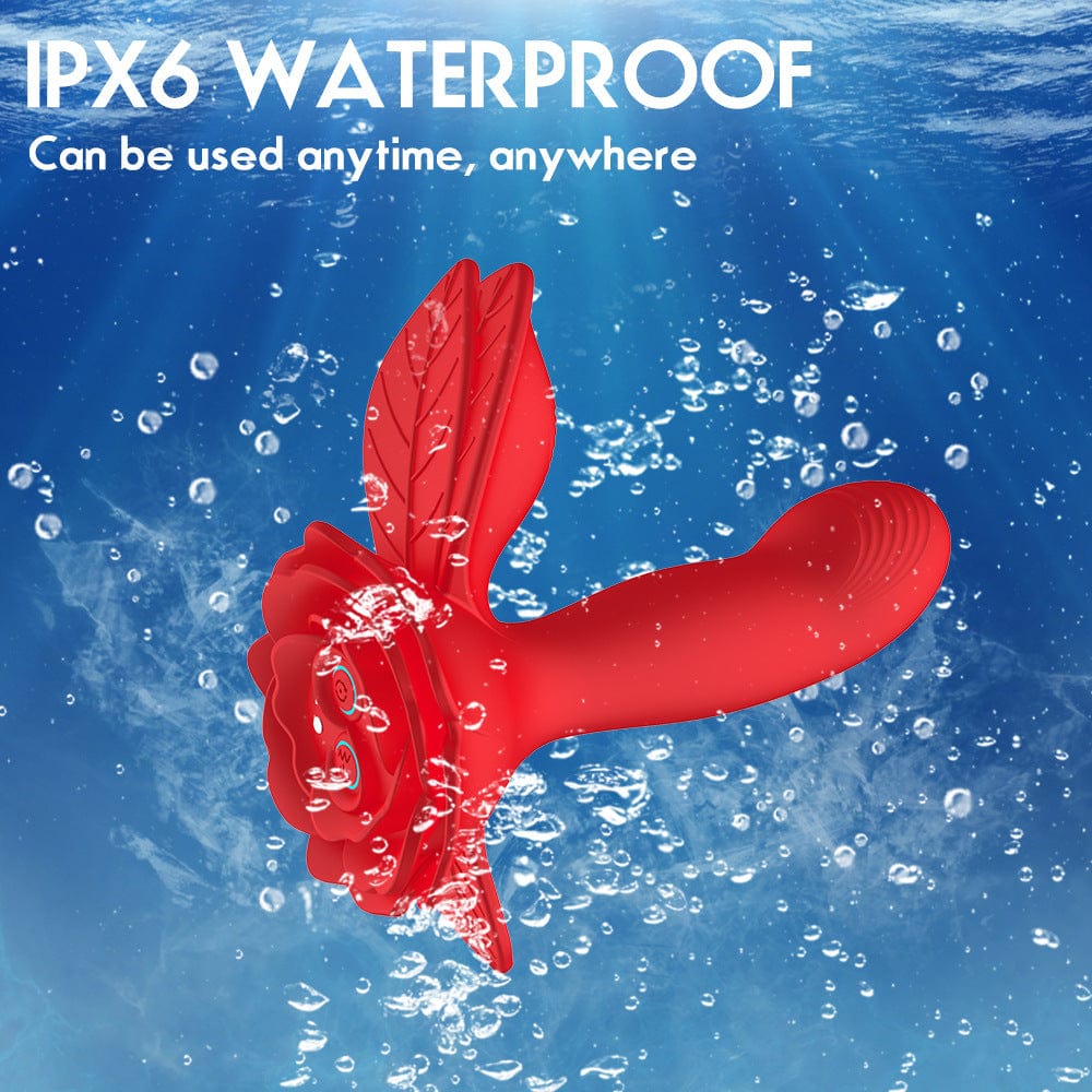 Hapmen - Rose Wearable Double Stimulation G Spot Vibrator