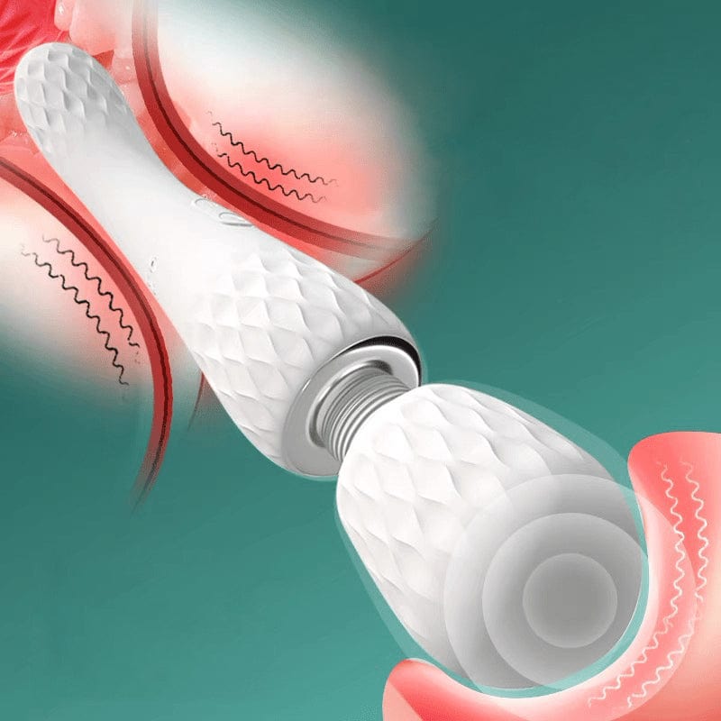 Hapmen - Strong Shock Vibration Women's Masturbation Double Head Massage Stick