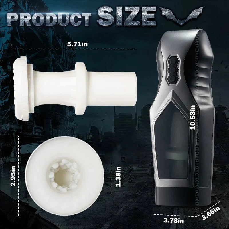 Hapmen - Thursting &amp; Vibrating With Huge Visible Window Oral Male Masturbation