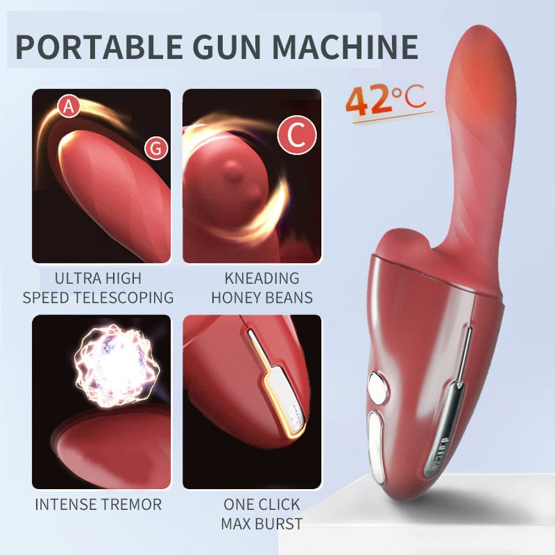 Hapmen - Ultimate Pleasure Experience Adjustable Speeds Sex Machine