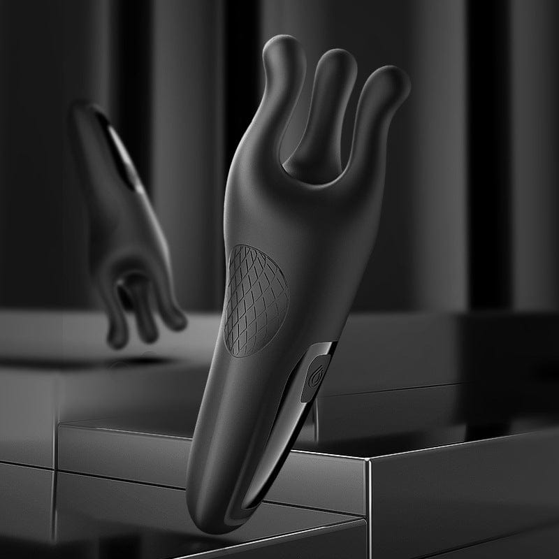 Hapmen - Shaver Modeling Male Penis Trainer Glans Exercise Massage Electric Masturbation Testicular Stimulator