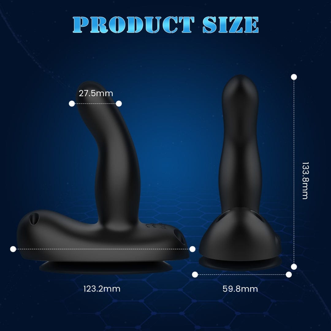 5.27‘’ Mini Saddle G Spot Prostate Vibrator With Suction Cup &amp; Panty
