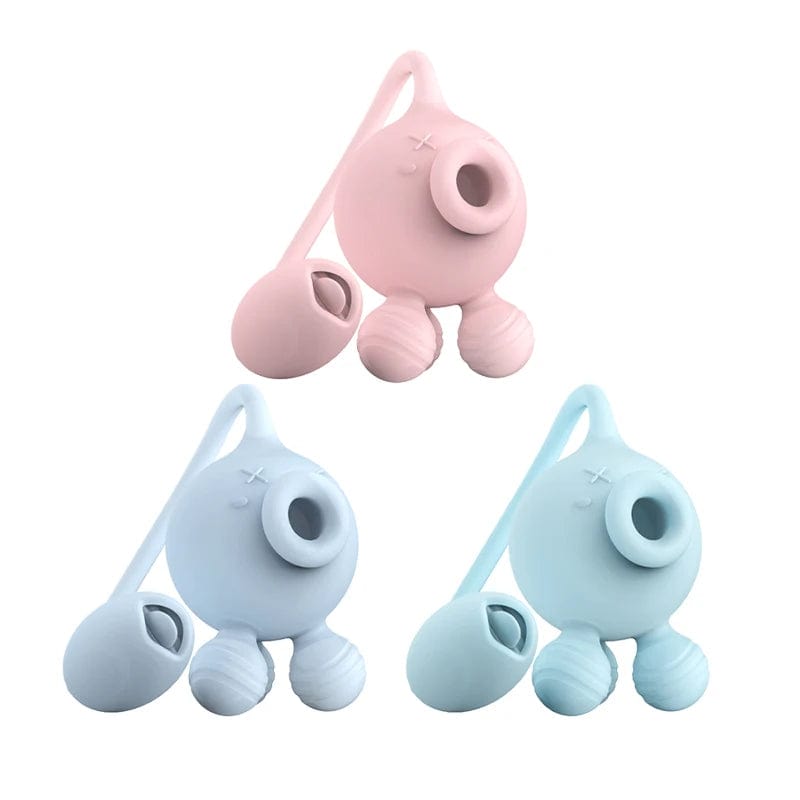 Hapmen Octopus Clitoris Massage Clamps Strong Suction Vibrator Nipple Sucker