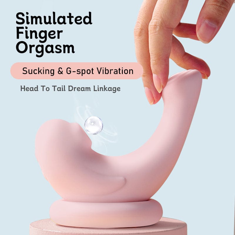 Hapmen - 5-Frequency Vibration Sucking Seal Vibrator