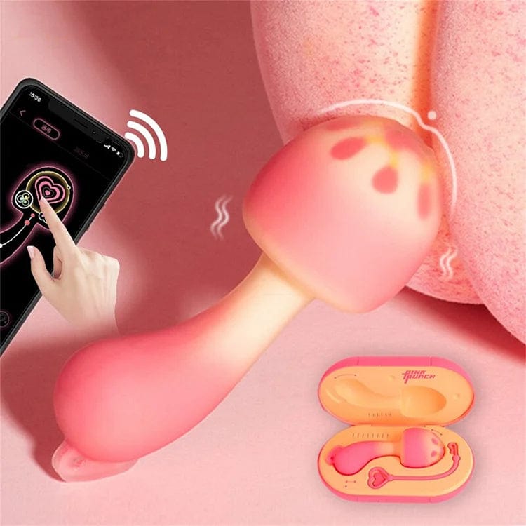 Hapmen - Sunset Mushroom Vibrator G Spot Clitoris Vibrator With Charging Warehouse