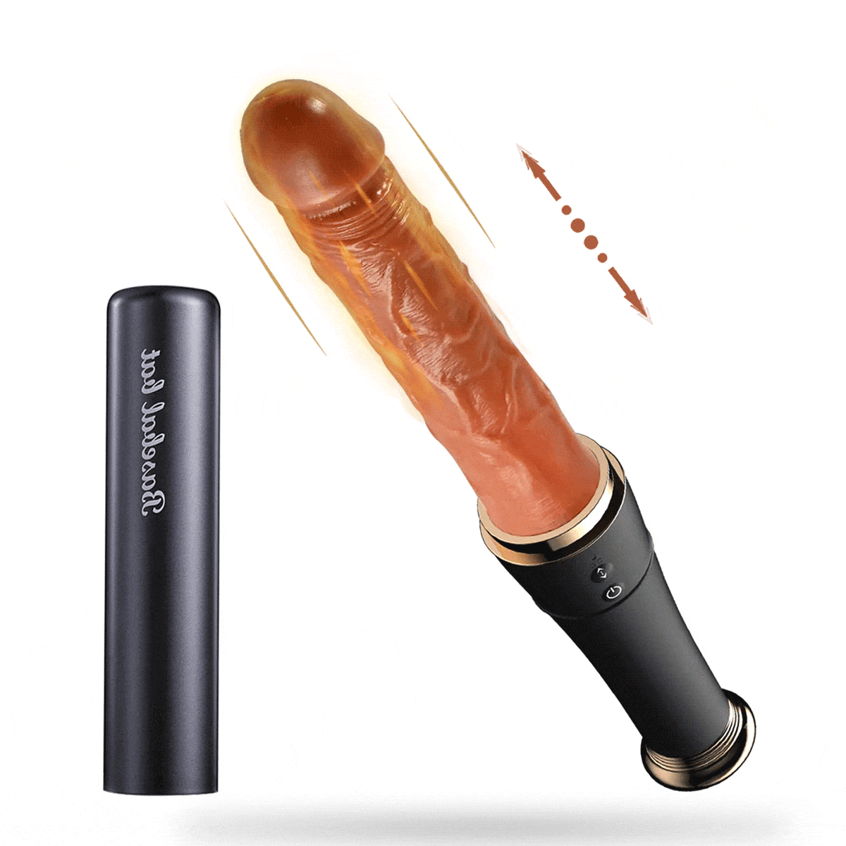 [Valentine's Best Deal] Save $14.43 - Baseball Thrusting Dildo &amp; Rose Tapping Toy