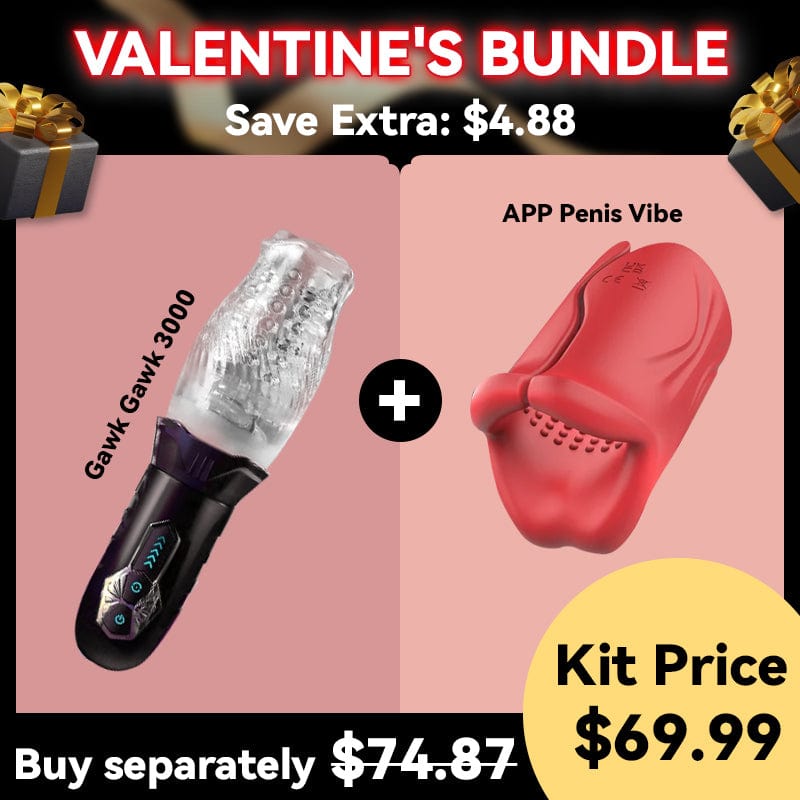 [Valentine's Steal] 6.52% Off - Gawk Gawk 3000 &amp; Lip Penis Vibrator