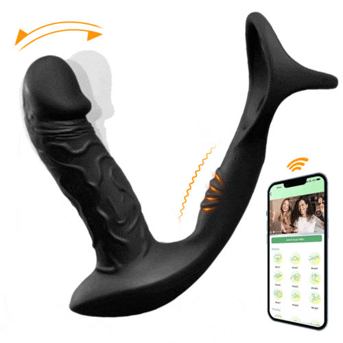 Joseph App / Wireless Remote Control Vubrating Prostate Massager &amp; Cock Rings